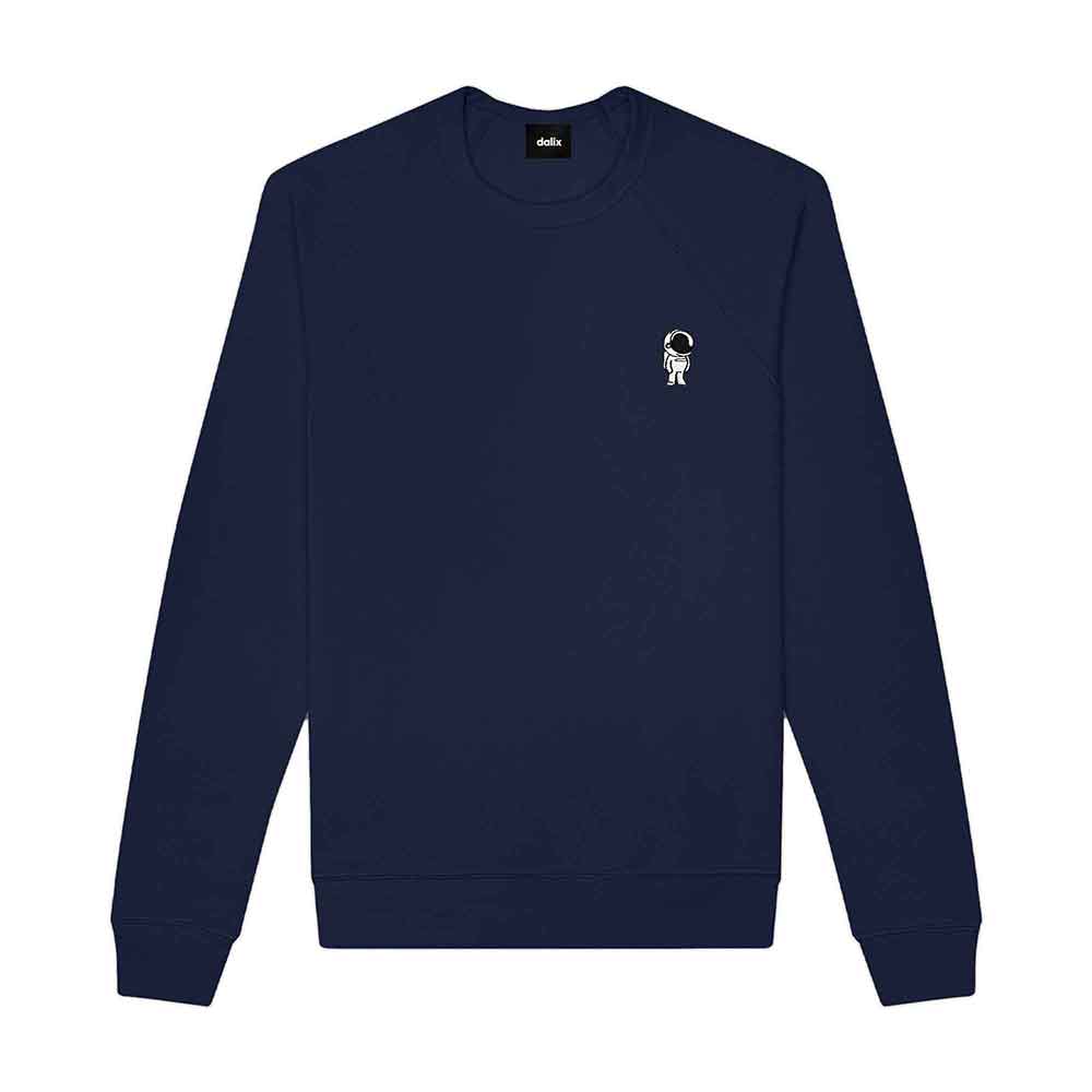 Dalix Astronaut Crewneck Sweatshirt