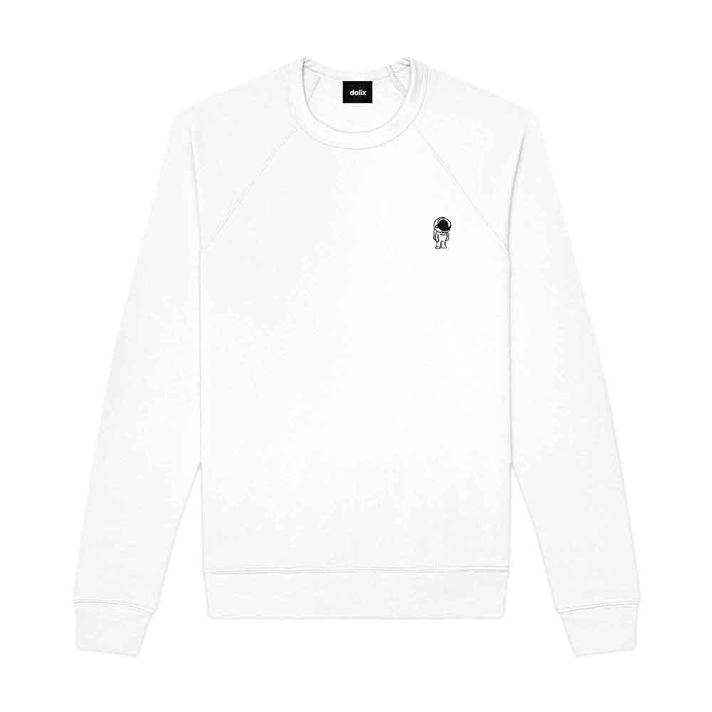 Dalix Astronaut Crewneck Sweatshirt