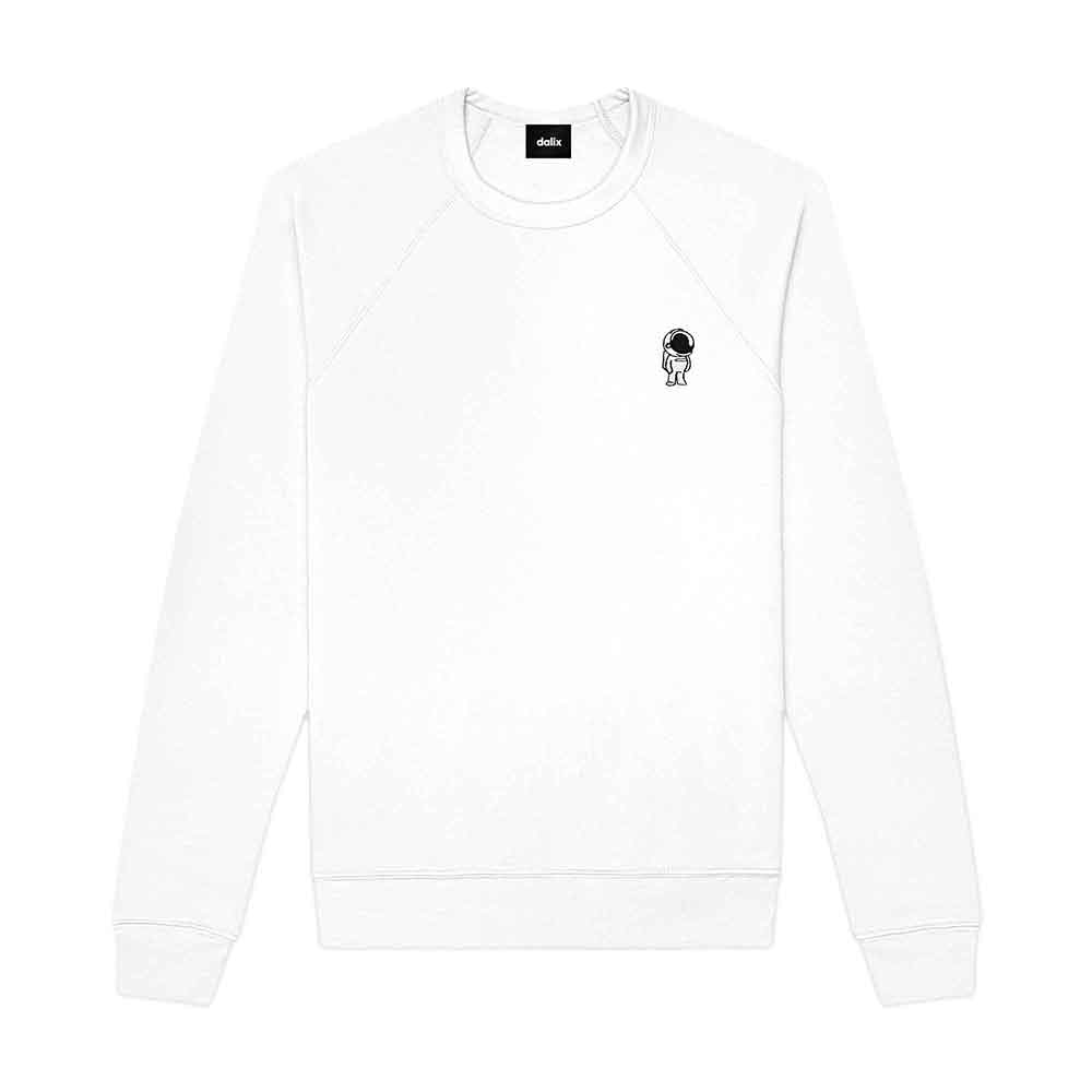 Dalix Astronaut Crewneck Sweatshirt